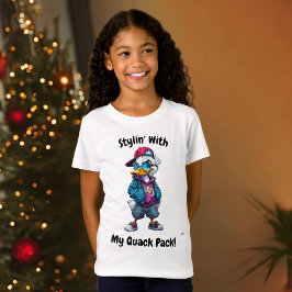 Stylin' mit My Quack Pack - Cooler Duck-T - Shirt