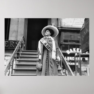 Stylin' Suffragette: 1908 Poster