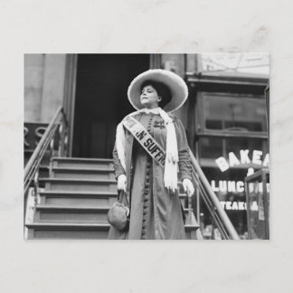 Stylin' Suffragette, 1908 Postkarte