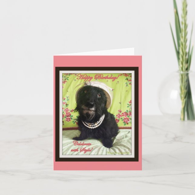 Styling Birthday Card Karte (Vorderseite)