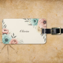 Stylische Aquarell-Skizzen-Blumen