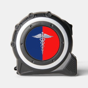Stylische Caduceus Medical Symbol League Maßband