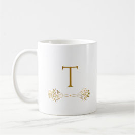 Stylische Custom Monogram Name Original Christmas Kaffeetasse