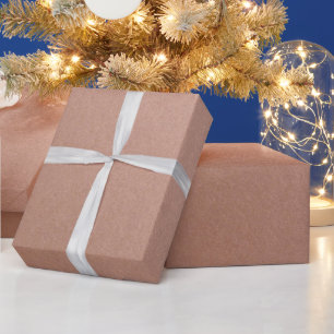 Stylische, einfache Metallic Inspiriert Rose Gold Geschenkpapier