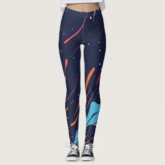 Stylische hochtaillierte Damen-Leggings Leggings