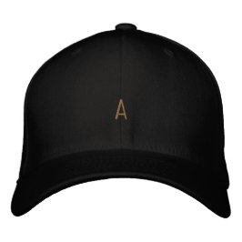 Stylische, kundenspezifische "A" markante Monogram Bestickte Baseballkappe
