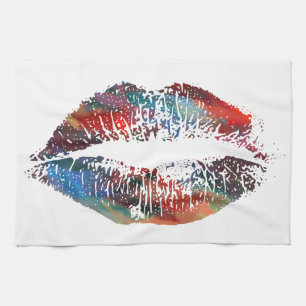 Stylische Lippen #11 Küchentuch
