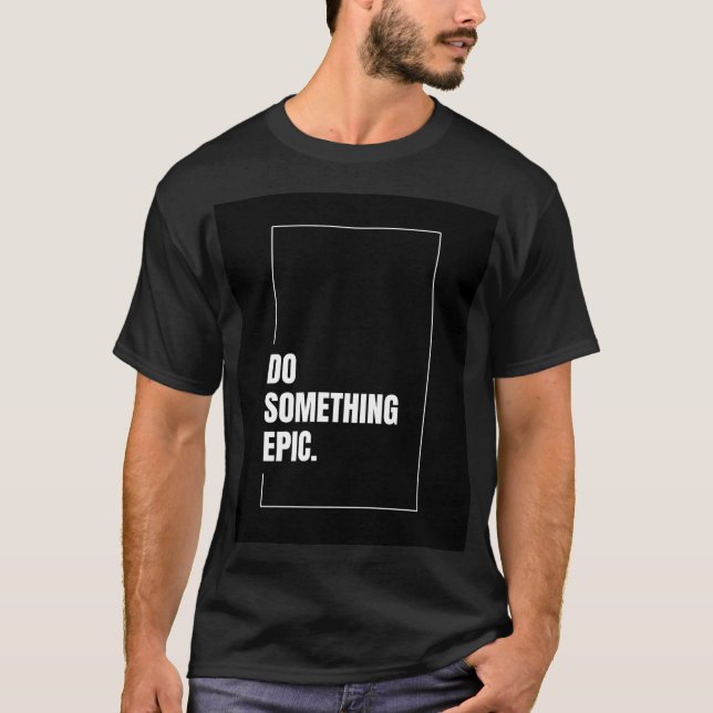 stylische Männer schwarze T-Shirts (Vorderseite)