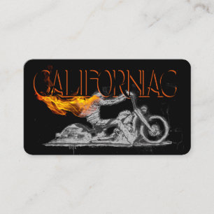 Stylische Motorrad-Visitenkarte Visitenkarte