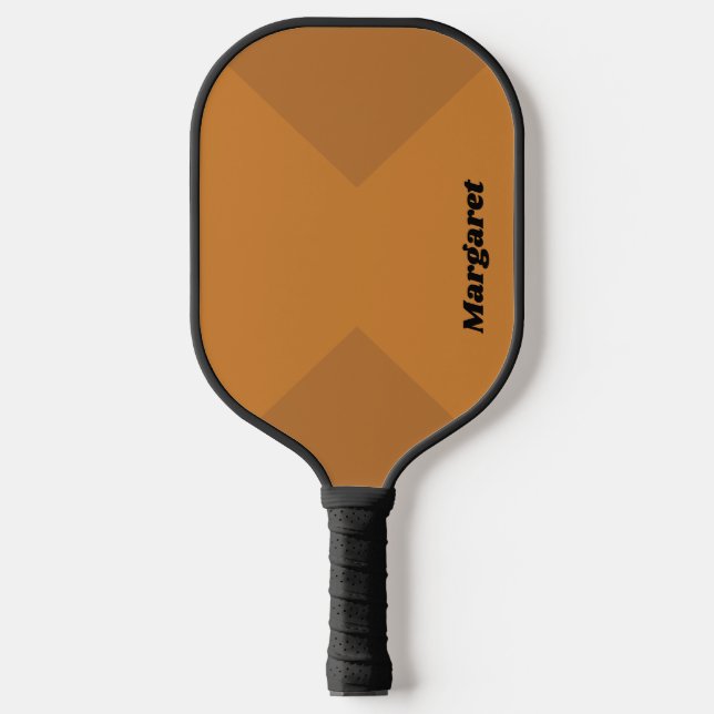 Stylische, nach Kundenwunsch benannte Metallic Bro Pickleball Schläger (Vorderseite)