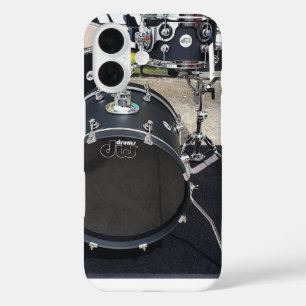 Stylische schwarze Handyhülle iPhone 16 Hülle