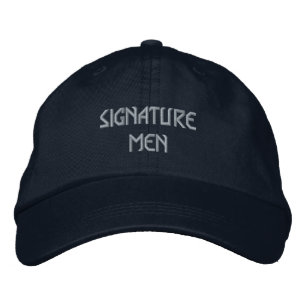 Stylische Signature Herren Verstellbare Mütze Supr Bestickte Baseballkappe