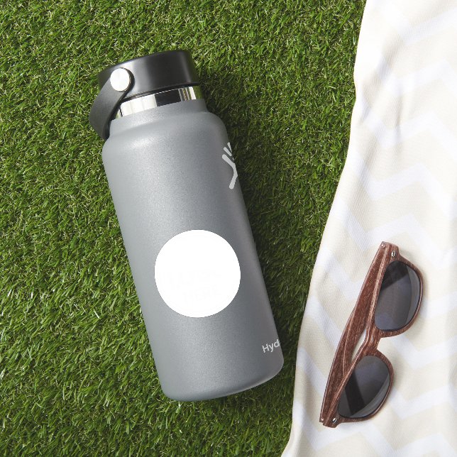 Stylische und moderne kundenspezifische Kreationen Aufkleber (HydroFlask Insitu)