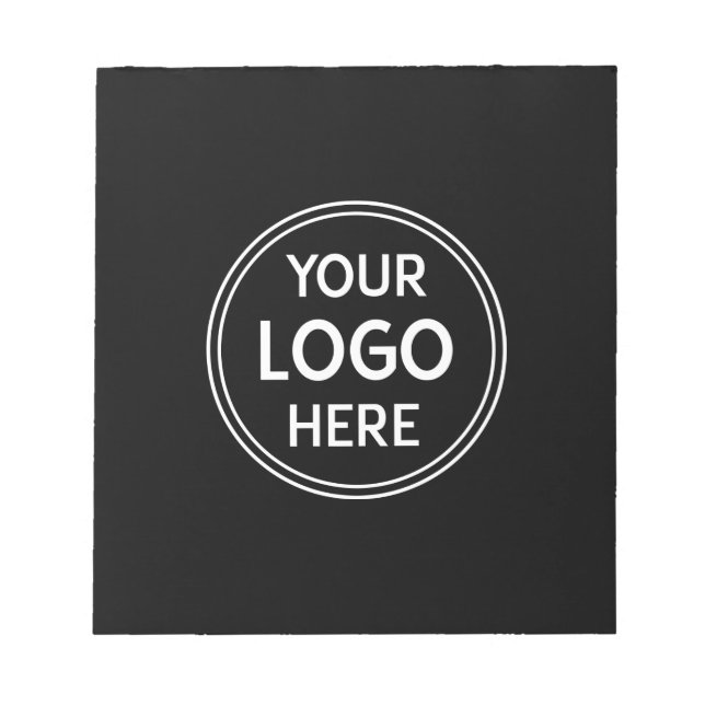 Stylische und moderne kundenspezifische Kreationen Notizblock (Vorderseite)