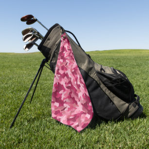 Stylische urbane Tarnung Golfhandtuch