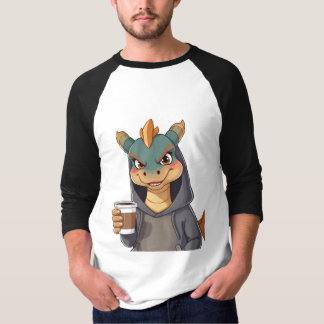 Stylischer Drache für Kaffeeliebhaber!  T-Shirt