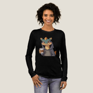 Stylischer Drache für Kaffeeliebhaber!  Tri-Blend Shirt