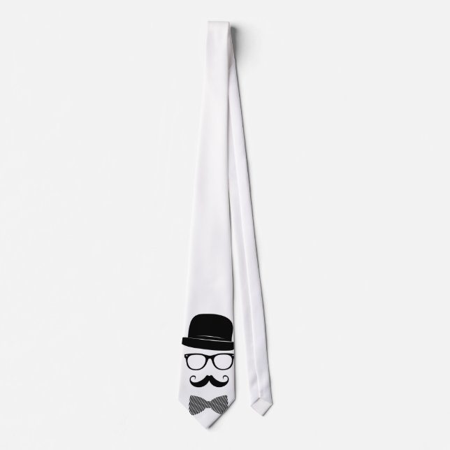 Stylischer Hipster Krawatte (Vorderseite)