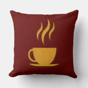 Stylischer Kaffee Kissen