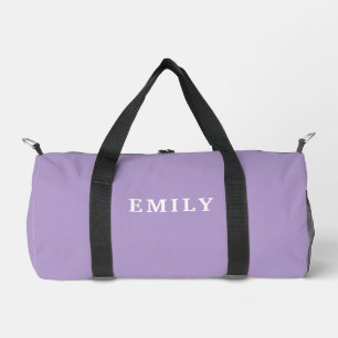 Stylischer moderner maßgeschneiderter Name Reise F Duffle Bag