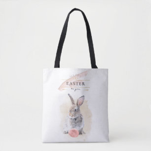 Stylischer Osterhase Frohe Ostern Wasserfarbenku