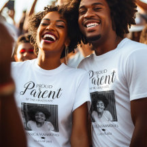 Stylischer Parent Abschluss T - Shirt