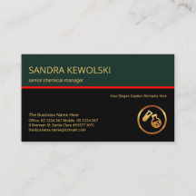 Stylischer Retro Layers Red Line Chemical Engineer