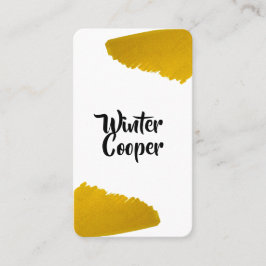 Stylischer Spritzer-Rahmen Visitenkarte