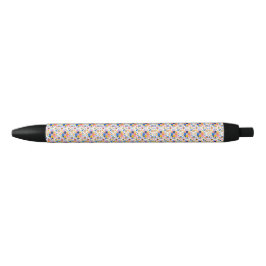 Stylischer Stift mit einem farbenfrohen geometrisc