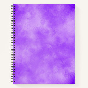 Stylischer Storm Cloud-Effekt Blaubeere Notizbuch