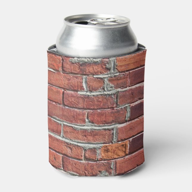 Stylischer Texturbrick Dosenkühler (Kanne Vorderseite)