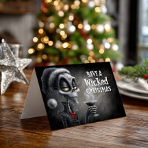 Stylischer Weihnachtsskelett