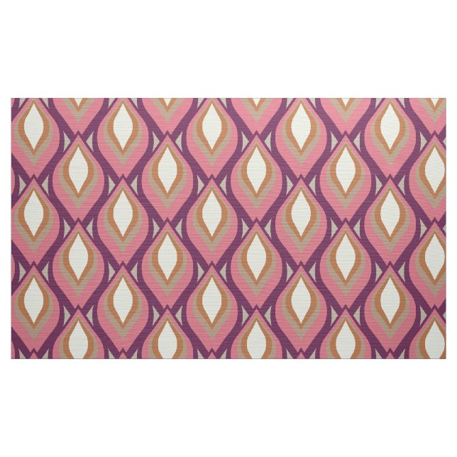 stylisches 60er 70er Retro-Mod-Fabric Stoff (Yard (91,4 cm))