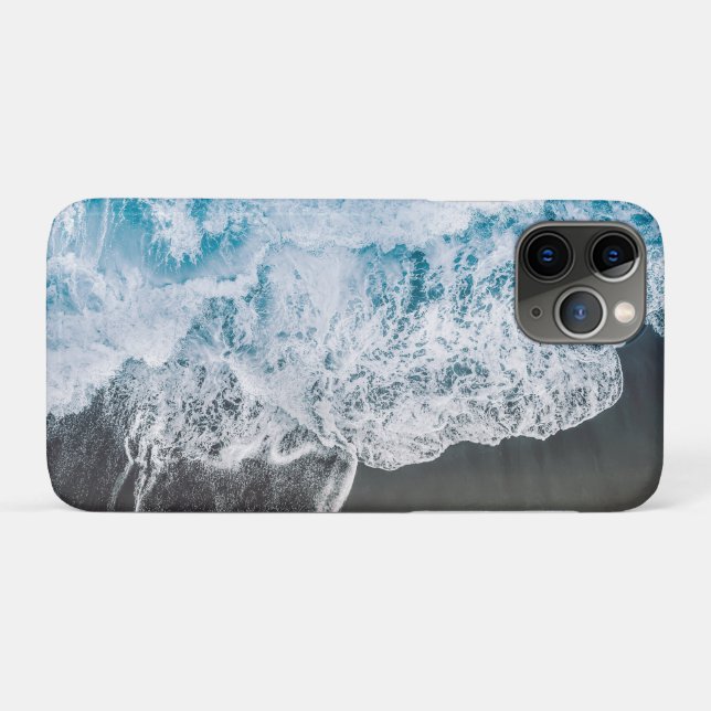 Stylisches Beach Vibes Abstrakt Case-Mate iPhone Hülle (Rückseite (Horizontal))