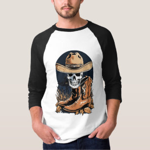 "Stylisches Cap- und Schuhe-Logo-Design für T-Shir T-Shirt
