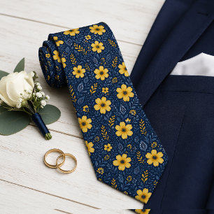 Stylisches, klassisches mediterranes florales Kuns Krawatte