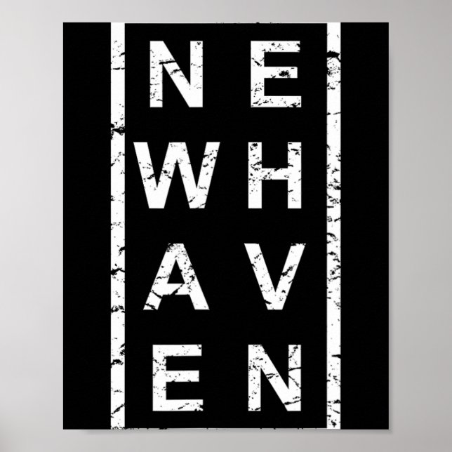 Stylisches New Haven  Poster (Vorne)