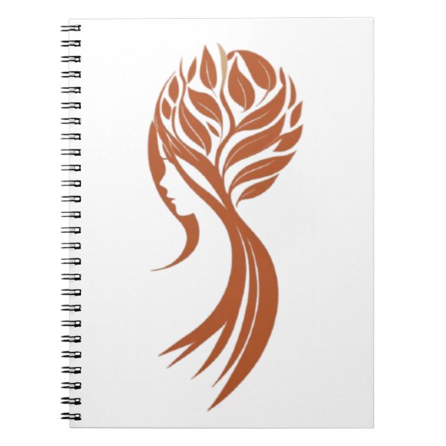 Stylisches Spiral Foto Notebook Notizblock (Vorderseite)