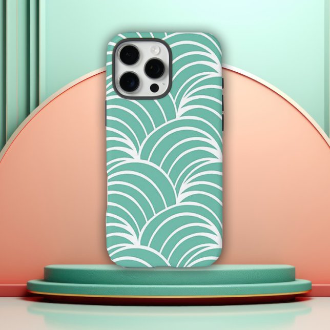 Stylised Art Deco Fan Design Case-Mate iPhone Hülle (Von Creator hochgeladen)