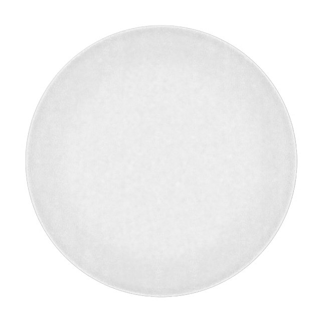 Stylish 12" Glass Cutting Board for Kitchen Use Schneidebrett (Vorderseite)