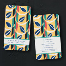 Stylish Abstract Retro Vintage Colorful Watercolor