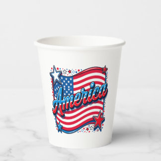 Stylish America Kaffeetasse Pappbecher
