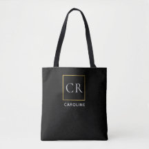 Stylish Black Modern Personalized 