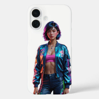 Stylish Bloom iPhone 16 Fall Hülle