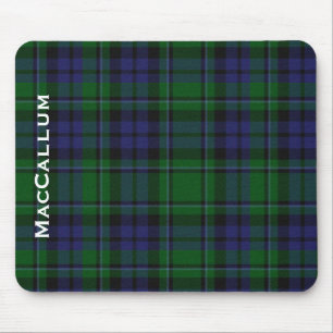 Stylish Blue & Green MacCallum Tartan Kariert Mousepad