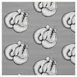 STYLISH BOXING GLOVES SPORTS PATTER STOFF