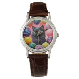 Stylish  cat watch for cat lovers armbanduhr
