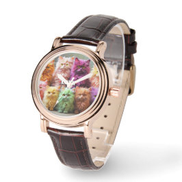 Stylish  cat watch for cat lovers.  armbanduhr