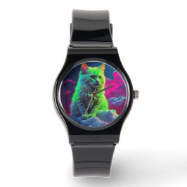Stylish cat watch for cat's lovers armbanduhr