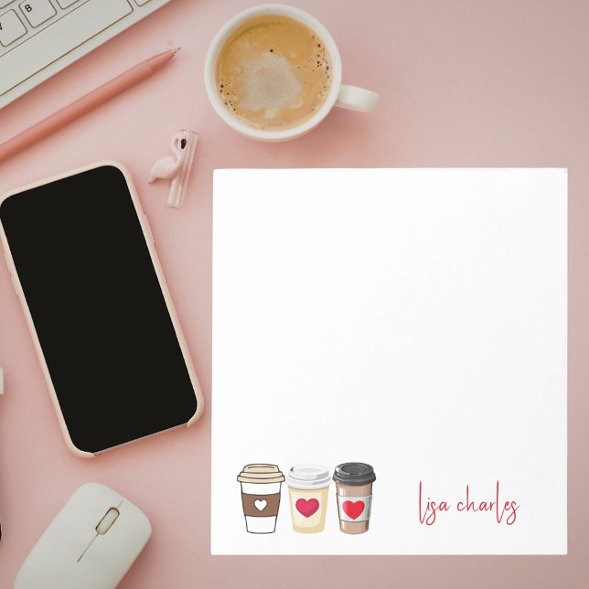 Stylish Cute Unique Trendy Simple  Notizblock (Von Creator hochgeladen)